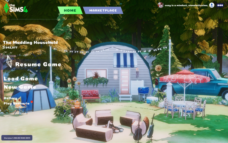 Preview artwork for Cozy Retreat Main Menu Background Override 2.0