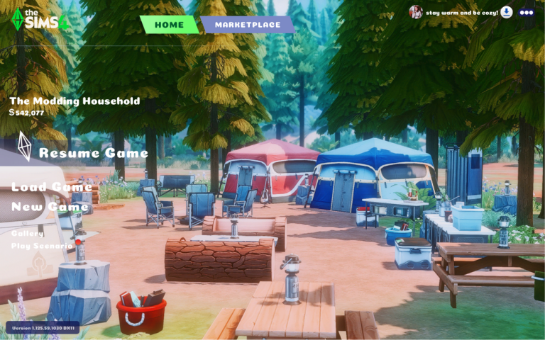 Preview artwork for Cozy Retreat Main Menu Background Override 2.0