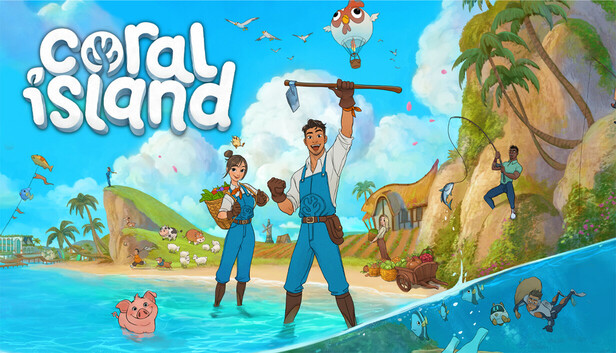 Cover artwork for Coral Island