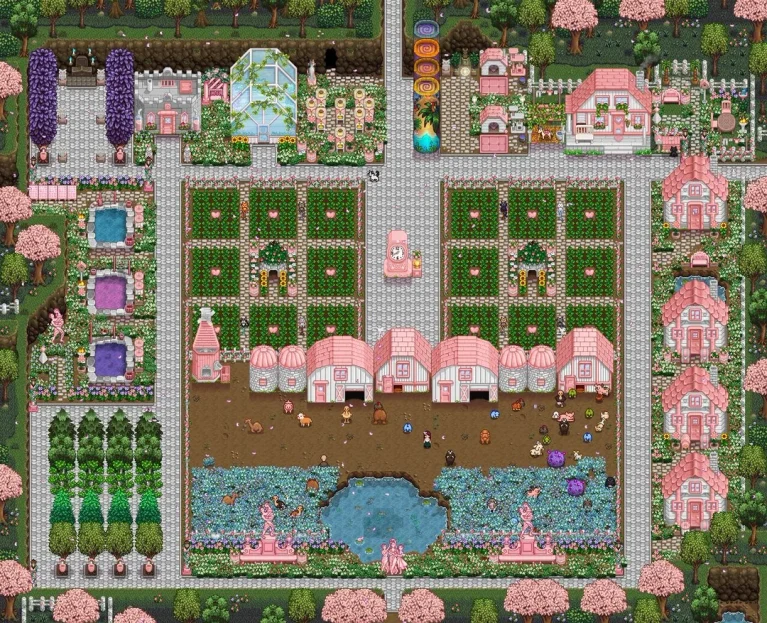 Cover artwork for Stardew Valley: Pink Farm