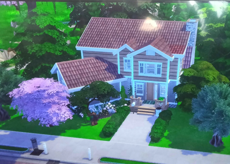 Cover artwork for Sims 4: A pink cozy home